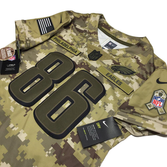 Zach Ertz Philadelphia Eagles Military Jersey - Picture 3 of 7